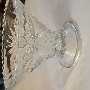 Antique Tall dish for salads of kinds